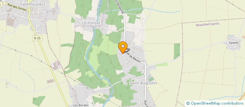 localisation de l'entreprise SCI RECANATI  SAINT-AUGUSTIN