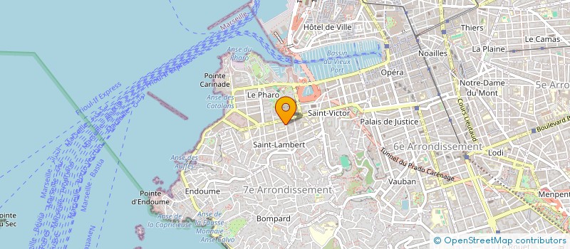 localisation de l'entreprise SCI RECHER 2 à MARSEILLE