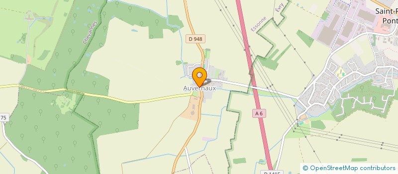 localisation de l'entreprise SCI RECHRINIC  AUVERNAUX