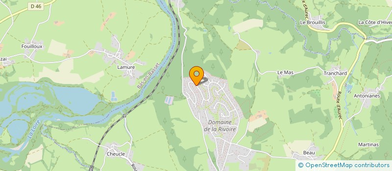 localisation de l'entreprise SCI RECLE  MONISTROL-SUR-LOIRE