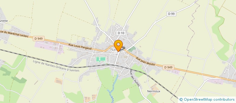 localisation de l'entreprise SCI RECOQ  NALLIERS