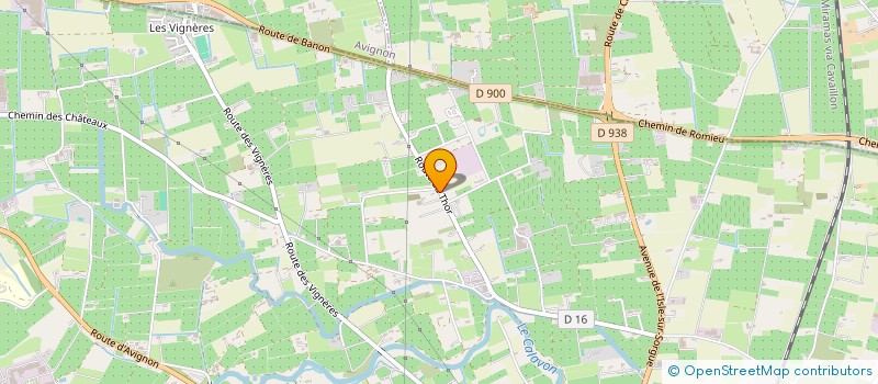 localisation de l'entreprise SCI RECOVI  CAVAILLON