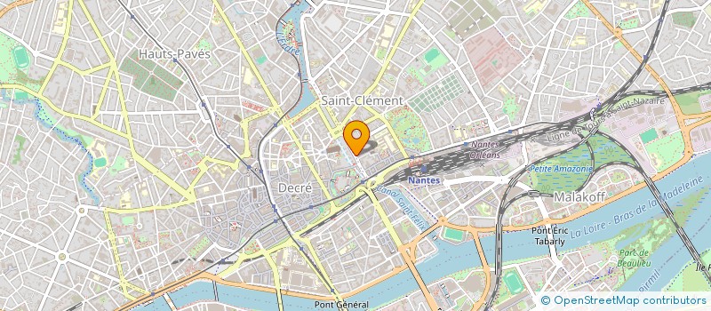 localisation de l'entreprise SCI RECTO VERSO à NANTES