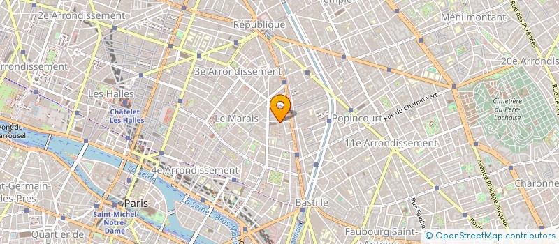 localisation de l'entreprise SCI RECY  PARIS