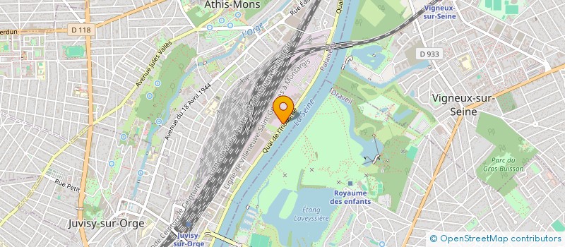 localisation de l'entreprise SCI RECYCLAGE D'ATHIS MONS à ATHIS-MONS