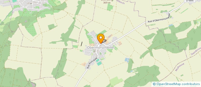 localisation de l'entreprise SCI RED  OBERMORSCHWILLER