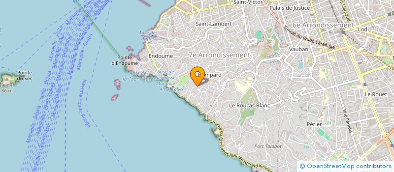 localisation de l'entreprise SCI RED CASTAGNOLE à MARSEILLE