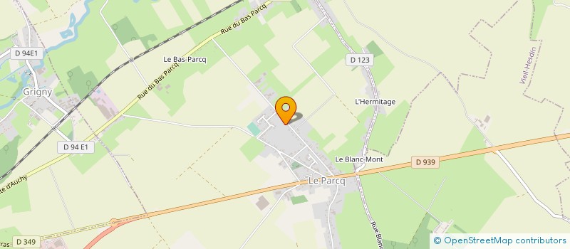 localisation de l'entreprise SCI RED STONE  LE PARCQ