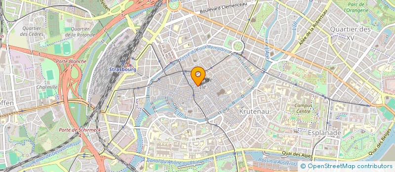 localisation de l'entreprise SCI REDA  STRASBOURG