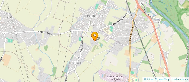 localisation de l'entreprise SCI REDIER GESTION  VILLATE