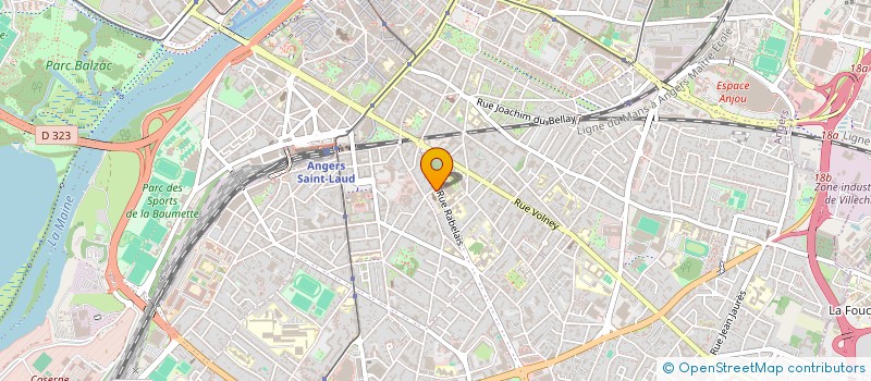localisation de l'entreprise SCI REDIG à ANGERS