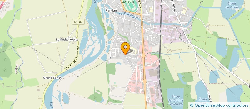 localisation de l'entreprise SCI REDKA  FEURS