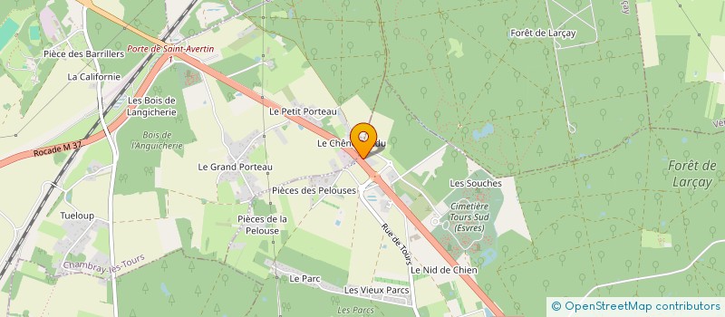 localisation de l'entreprise SCI REDOLFI  ESVRES