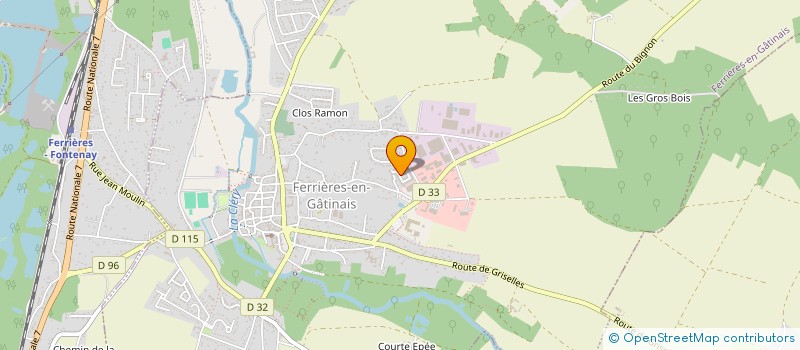 localisation de l'entreprise SCI REDON à FERRIERES-EN-GATINAIS