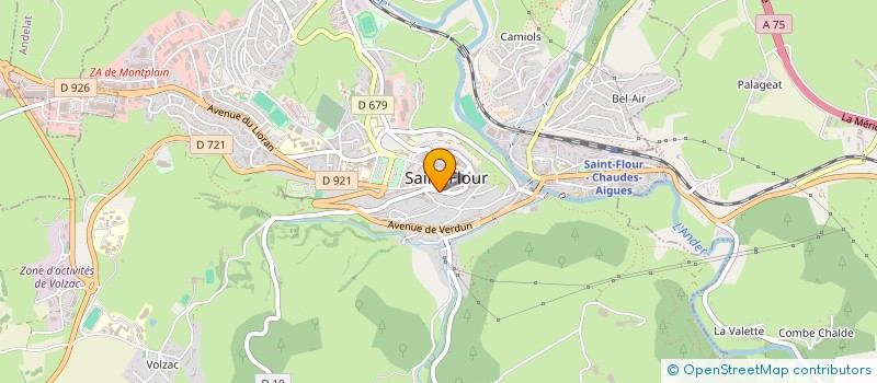 localisation de l'entreprise SCI REDON à SAINT-FLOUR