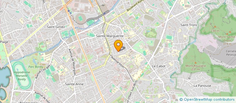 localisation de l'entreprise SCI REDON B.A à MARSEILLE