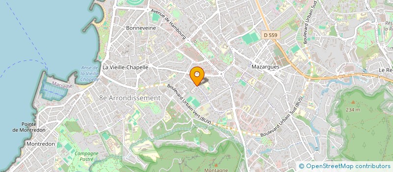 localisation de l'entreprise SCI REDONEL à MARSEILLE