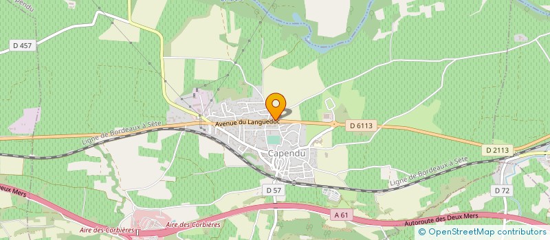 localisation de l'entreprise SCI REDORTINE  LA REDORTE