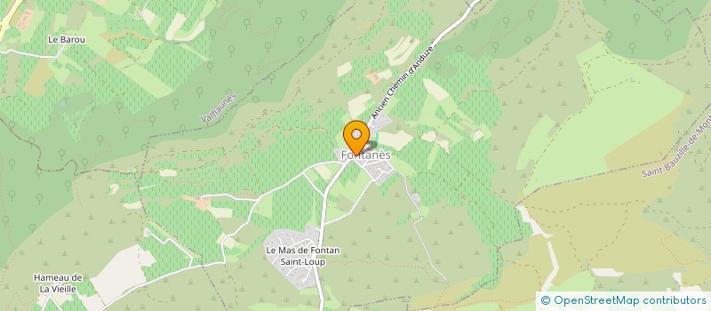 localisation de l'entreprise SCI REDOT  FONTANES