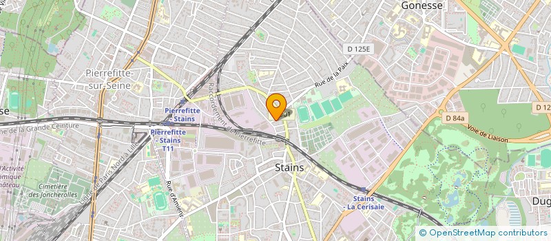 localisation de l'entreprise SCI REDRADO à STAINS