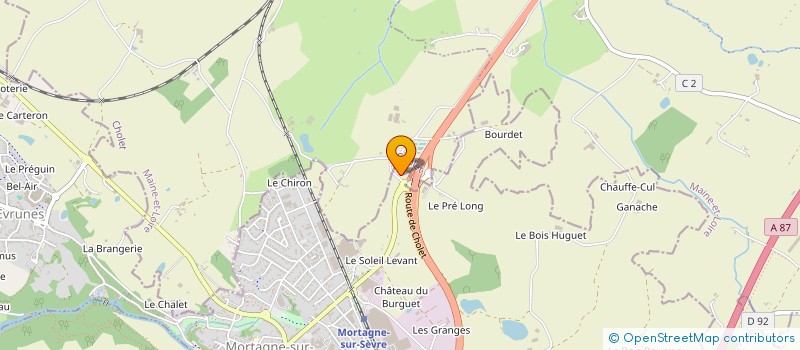 localisation de l'entreprise SCI REDS à SAINT-LAURENT-SUR-SEVRE