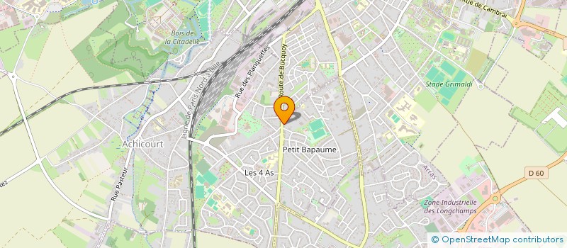 localisation de l'entreprise SCI REEDUC'ACHICOURT  ACHICOURT