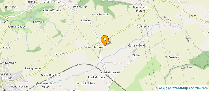 localisation de l'entreprise SCI REEL IMMO  IRVILLAC