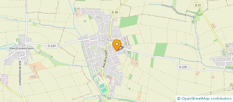 localisation de l'entreprise SCI REETHUS  TRUCHTERSHEIM