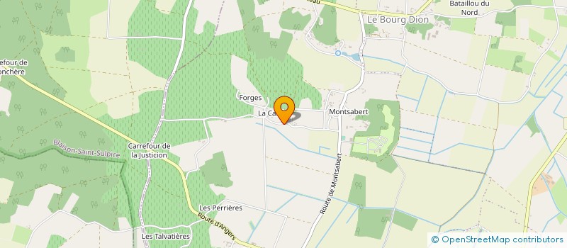 localisation de l'entreprise SCI REEVES GAUCHE à GENNES-VAL-DE-LOIRE