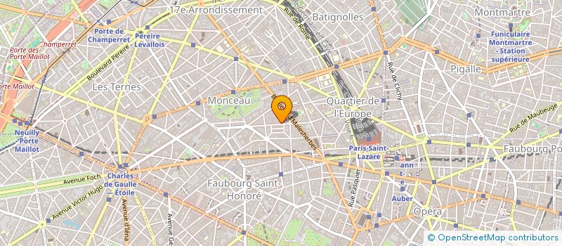 localisation de l'entreprise SCI REF  PARIS