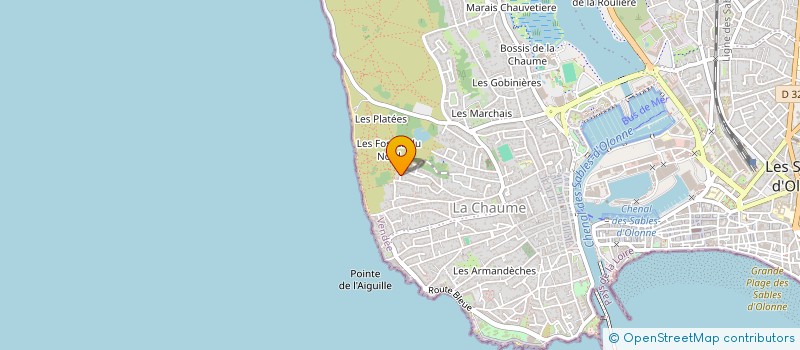 localisation de l'entreprise SCI REFFINATO à LES SABLES D'OLONNE