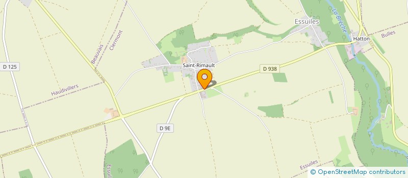 localisation de l'entreprise SCI REFRANCE  ESSUILES