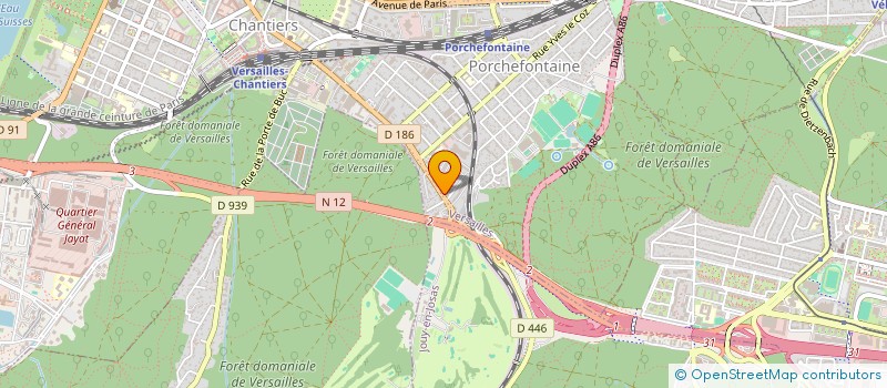 localisation de l'entreprise SCI REFUGE à VERSAILLES