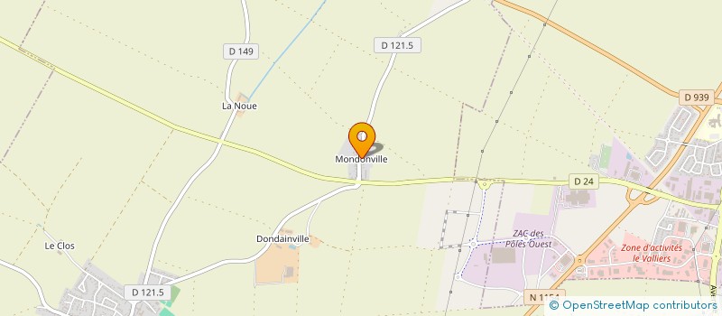 localisation de l'entreprise SCI REFUGE DES ACACIAS à AMILLY