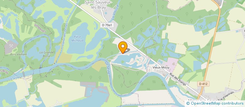 localisation de l'entreprise SCI REG-NAT  SAINT-SAUVEUR-LES-BRAY