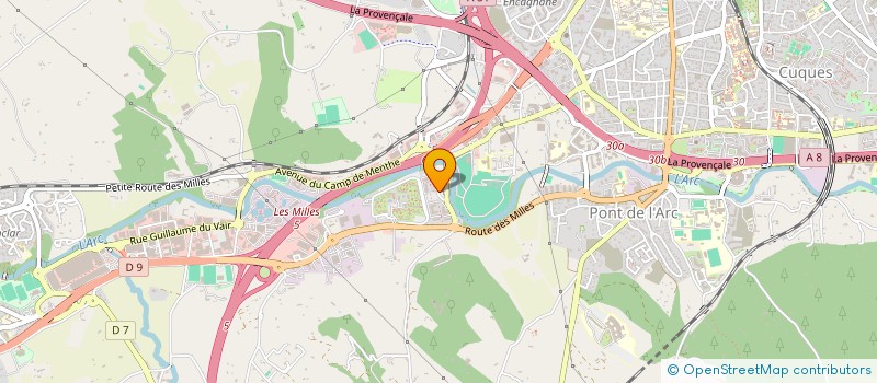 localisation de l'entreprise SCI REGAGNAS IMMOBILIER à AIX-EN-PROVENCE