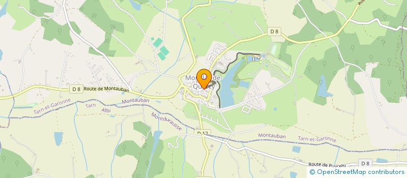 localisation de l'entreprise SCI REGAIN  MONCLAR-DE-QUERCY