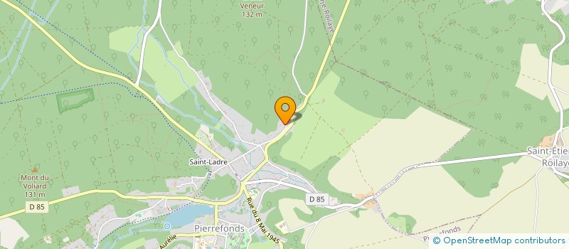 localisation de l'entreprise SCI REGAIN  PIERREFONDS