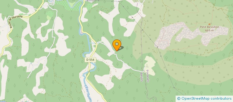 localisation de l'entreprise SCI REGAIN  BARJOLS