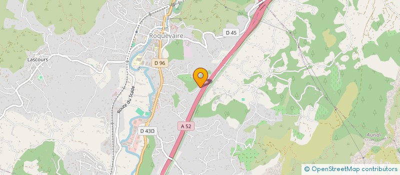 localisation de l'entreprise SCI REGAIN  ROQUEVAIRE