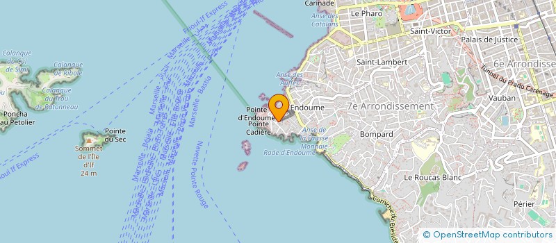 localisation de l'entreprise SCI REGAIN  MARSEILLE