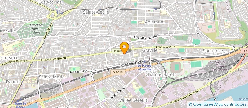 localisation de l'entreprise SCI REGAIN LE GRAND HAMEAU  LE HAVRE