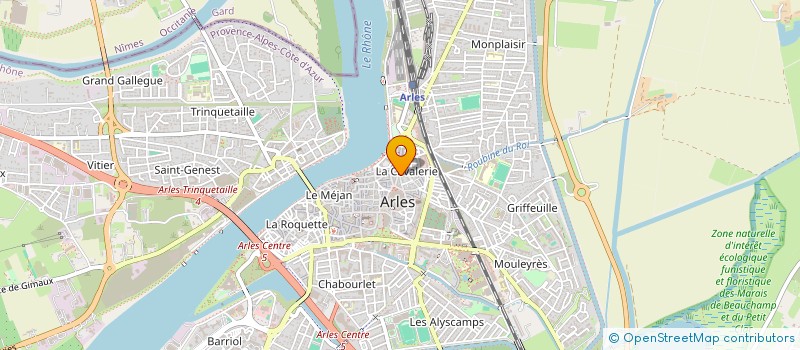 localisation de l'entreprise SCI REGALE à ARLES