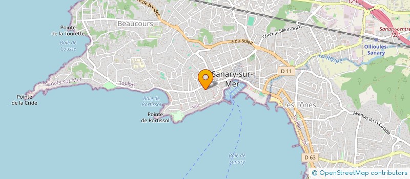 localisation de l'entreprise SCI REGALIS à SANARY-SUR-MER