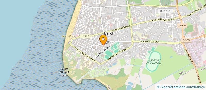 localisation de l'entreprise SCI REGALLIS  BERCK