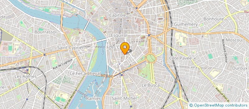 localisation de l'entreprise SCI REGANS à TOULOUSE