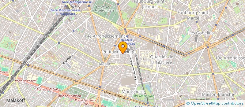 localisation de l'entreprise SCI REGARDS  PARIS