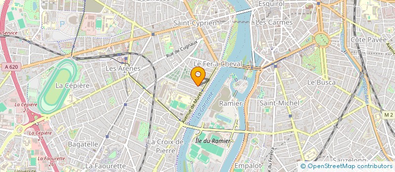 localisation de l'entreprise SCI REGARENNE  TOULOUSE