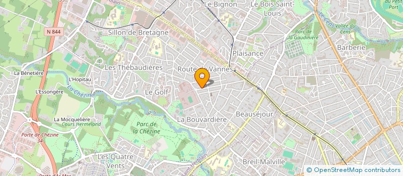 localisation de l'entreprise SCI REGENBOGEN  SAINT-HERBLAIN