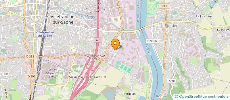 localisation de l'entreprise SCI REGENT  VILLEFRANCHE-SUR-SAONE